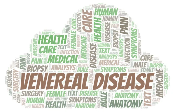 Venereal Disease word cloud.