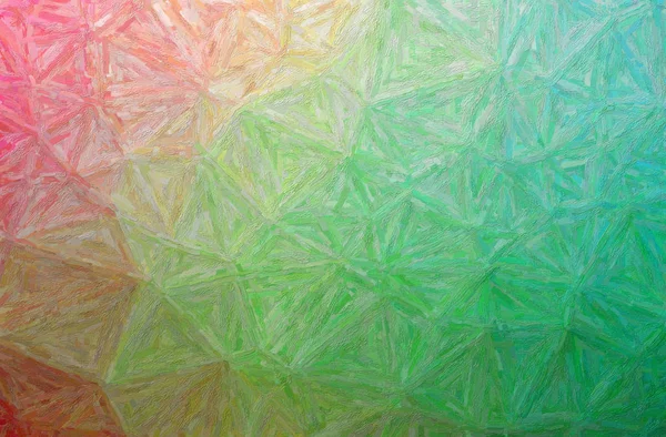Абстрактная иллюстрация на зеленом цветном фоне Impasto — стоковое фото