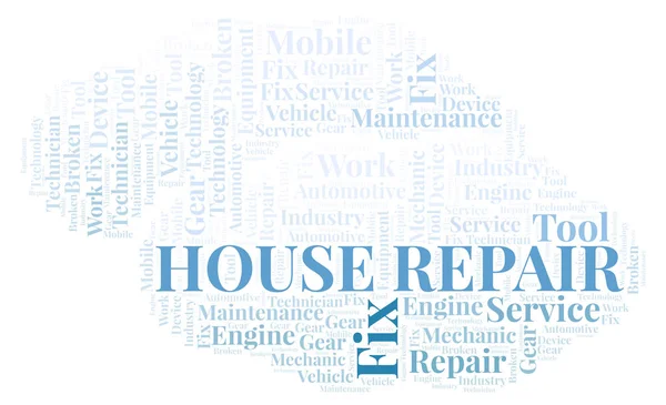 House Repair word cloud. — Stock Photo, Image