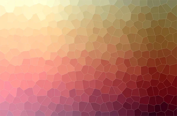 Abstrakt illustration av orange Little Hexagon bakgrund — Stockfoto