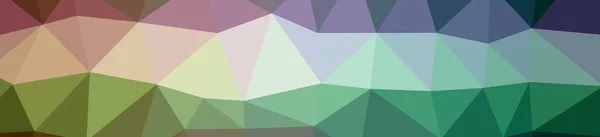 Illustration der abstrakten blauen, grünen, lila, gelben Banner niedrigen Poly-Hintergrund. schönes Polygon-Muster. — Stockfoto