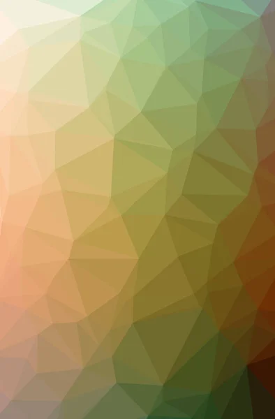 Ilustrace abstraktní pozadí oranžové vertikální nízké poly. Krásný mnohoúhelník návrhový vzor. — Stock fotografie