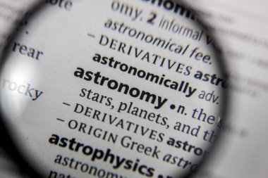 Sözlüğe sözcük veya tümcecik astronomi.