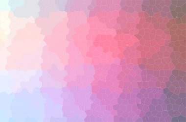 Kırmızı Küçük Altıgen arkaplanının soyut çizimi