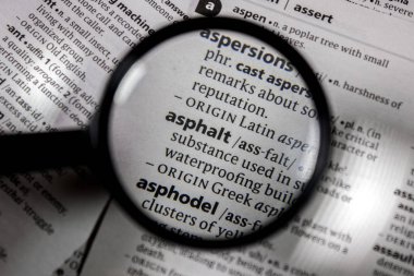 Sözlüğe sözcük veya tümcecik asfalt.