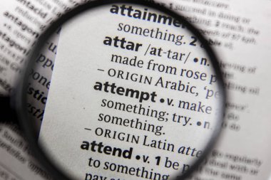 Sözlüğe sözcük veya tümcecik girişimi.