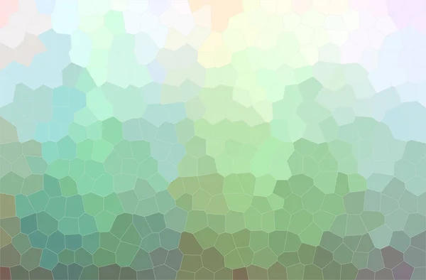 Ilustración abstracta del fondo verde de Little Hexagon — Foto de Stock