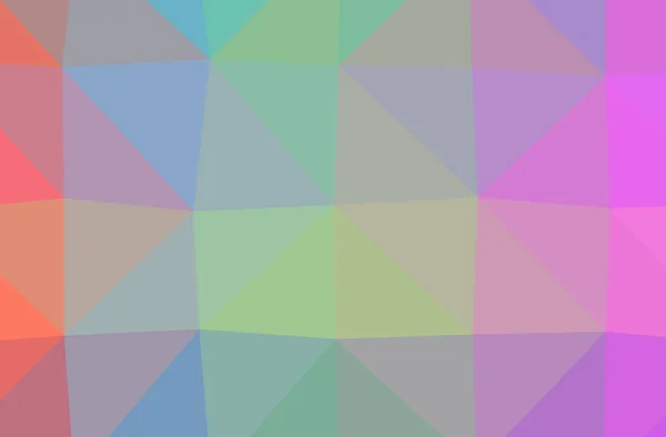 Illustration av abstrakt grön, lila vågräta låg poly bakgrund. Vackra polygon designmönster. — Stockfoto