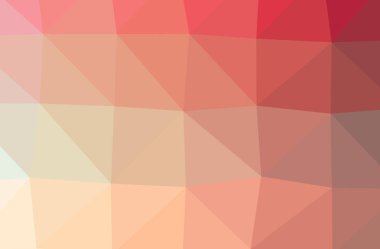 Soyut kırmızı yatay düşük Poli arka plan resmi. Güzel çokgen tasarım deseni. 