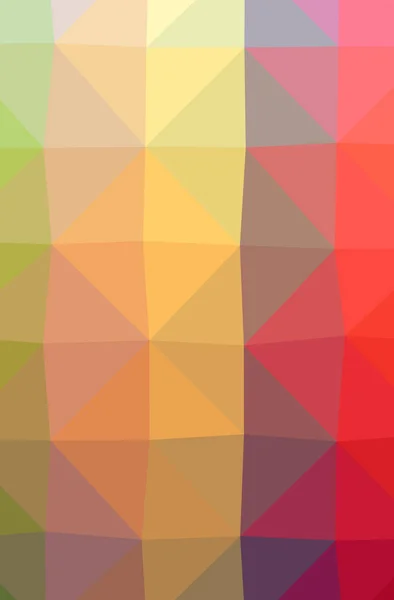 Illustration von abstrakten orange, rosa, rot, gelben vertikalen Low-Poly-Hintergrund. schönes Polygon-Muster. — Stockfoto