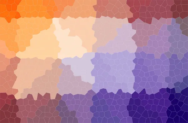 Illustration abstraite de rose, violet, rouge Petit fond hexagonal — Photo