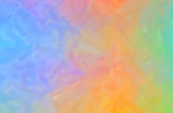 緑、オレンジの抽象的なイラストドライブラシオイル｜ペイント(Paint) background — ストック写真