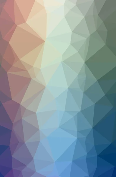 Obrázek pozadí abstraktní vertikální nízké poly modré a červené. Krásný mnohoúhelník návrhový vzor. — Stock fotografie