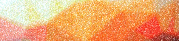 Ilustración abstracta de fondo naranja de lápiz de color de baja cobertura — Foto de Stock