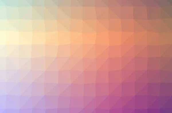 Ilustración de fondo polivinílico horizontal naranja abstracto. Hermoso patrón de diseño polígono . — Foto de Stock
