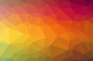 Soyut Orange, Pink, Kırmızı yatay düşük polimer arkaplan. Çok güzel bir çokgen dizaynı. İhtiyaçlarınız için faydalı. 