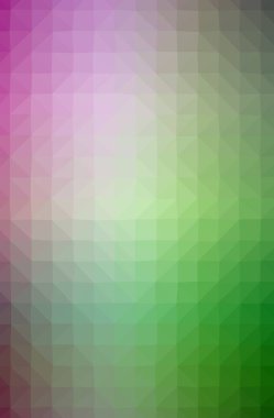 Soyut Yeşil, mor dikey düşük poli arka plan resmi. Güzel Çokgen tasarım deseni. İhtiyaçlarınız için yararlı. 