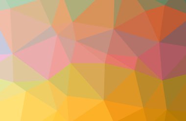 Soyut Turuncu, sarı yatay düşük polyester arka plan. Çok güzel bir çokgen dizaynı. İhtiyaçlarınız için faydalı. 