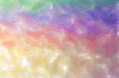 Soyut mavi, sarı ve kırmızı sulu boya arka plan resmi.