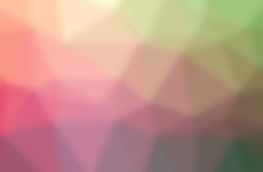 Kırmızının soyut çizimi, küçük cam zemin boyunca sarı.