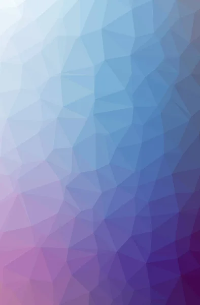 Illustration of abstract Blue And Purple vertical low poly background. Beautiful polygon design pattern. Useful for your needs.