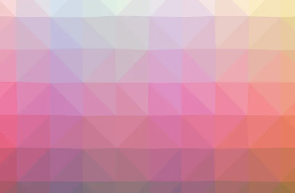 Ilustrace Abstraktní Růžové Horizontální Nízké Poly Pozadí Krásný Polygonový Vzor — Stock fotografie