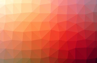 Soyut Orange, Pink, Kırmızı yatay düşük polimer arkaplan. Çok güzel bir çokgen dizaynı. İhtiyaçlarınız için faydalı. 