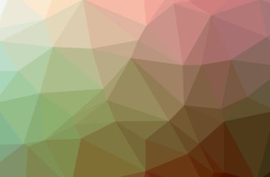 Soyut yeşil, turuncu yatay düşük polimer arkaplan. Çok güzel bir çokgen dizaynı. İhtiyaçlarınız için faydalı. 