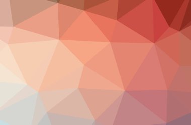 Soyut kırmızı yatay düşük Poli arka plan resmi. Güzel çokgen tasarım deseni. 