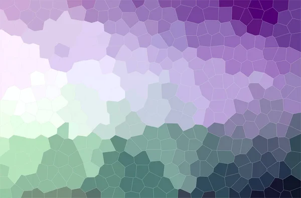 Illustration abstraite de fond vert, violet Petit hexagone — Photo