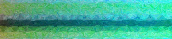Ilustración abstracta de fondo verde Impasto colorido — Foto de Stock