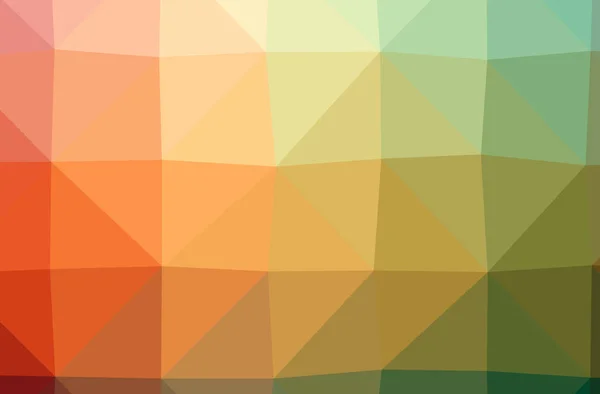 Ilustração de abstrato baixo poli laranja horizontal fundo . — Fotografia de Stock