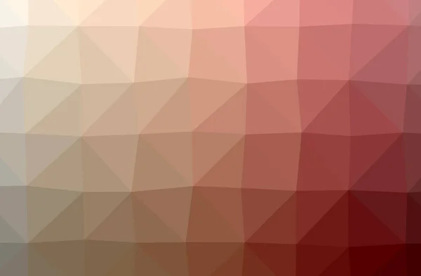 Illustration de fond abstrait rouge horizontal bas poly. Magnifique motif polygone . — Photo