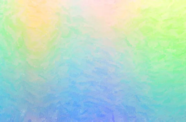 Ilustrasi abstrak dari latar belakang Wax Crayon biru dan hijau — Stok Foto
