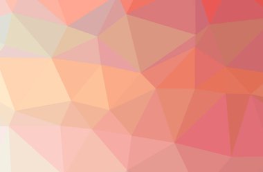 Soyut kırmızı yatay düşük Poli arka plan resmi. Güzel çokgen tasarım deseni. 