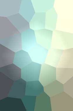 Soyut Mavi, sarı ve yeşil dev altıgen arka plan resmi