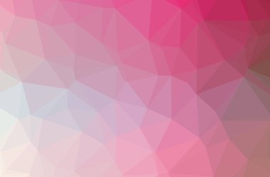 Soyut pembe yatay düşük Poli arka plan resmi. Güzel çokgen tasarım deseni. 