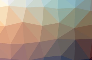 Soyut turuncu yatay düşük Poli arka plan resmi. Güzel çokgen tasarım deseni. 