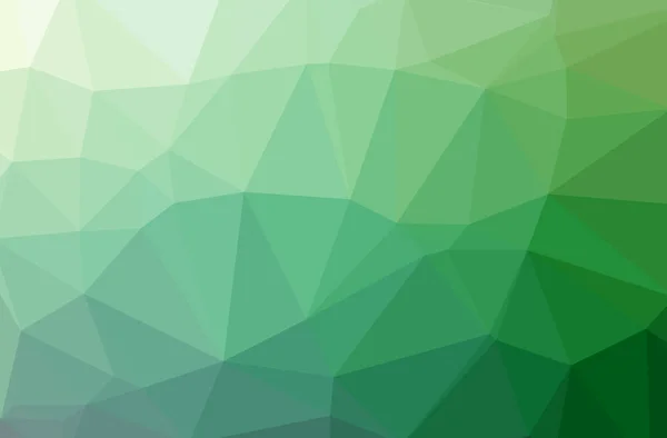 Illustratie van abstract Green, gele horizontale laag poly achtergrond. Mooie veelhoek ontwerppatroon. — Stockfoto
