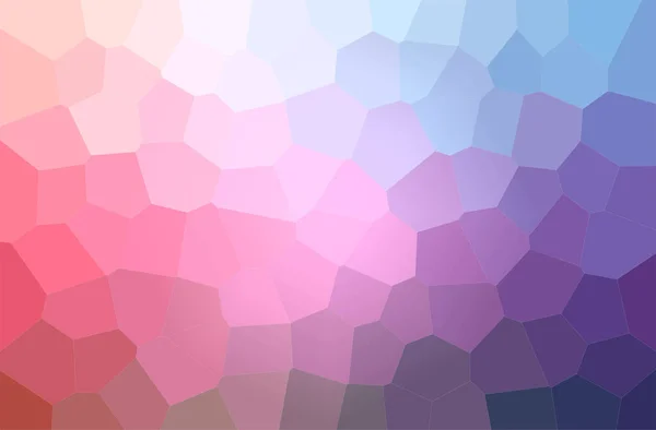 Ilustración abstracta del fondo púrpura Big Hexagon — Foto de Stock