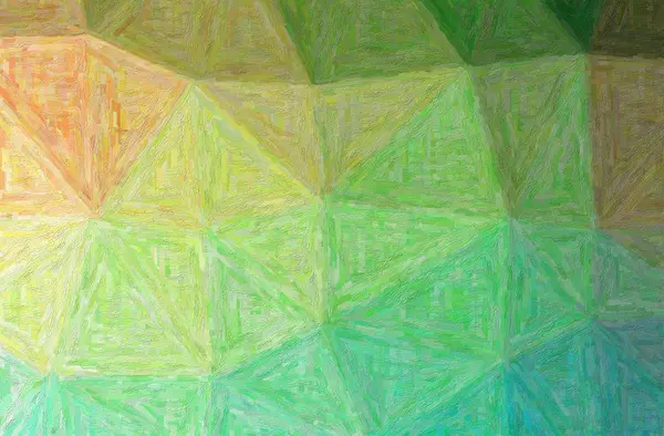 Yeşil Renkli Impasto arkaplanının soyut çizimi — Stok fotoğraf