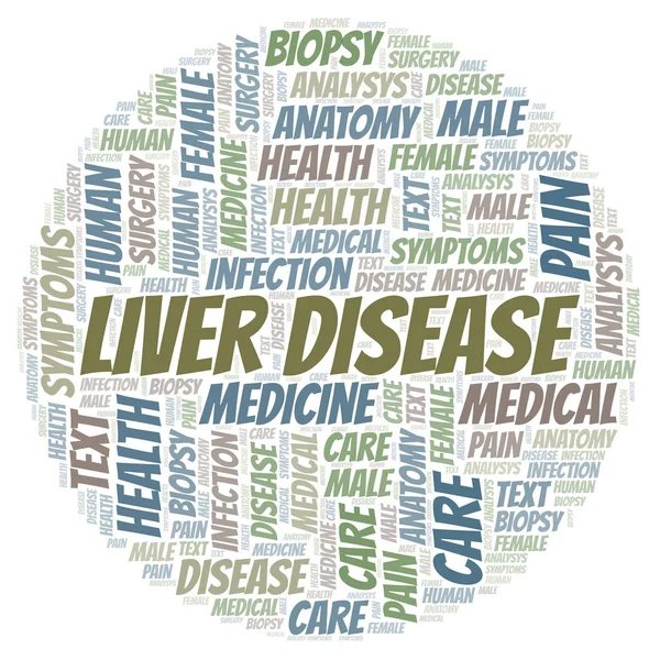 Liver Disease word cloud.