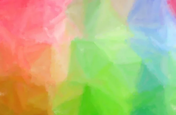 Абстрактная иллюстрация зеленого фона масляной краской сухой кисти — стоковое фото