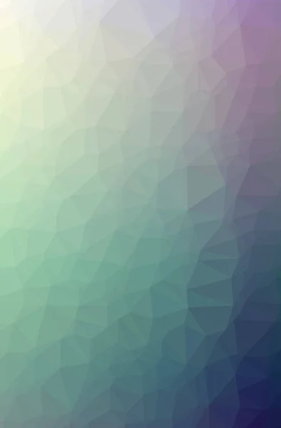 Illustration of abstract Blue, Green And Red vertical low poly background. Beautiful polygon design pattern.