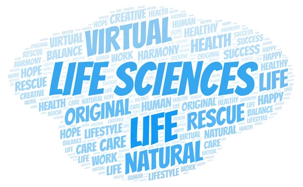 Life Sciences word cloud. — Stockfoto