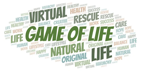 Game Of Life word cloud.