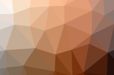 Soyut turuncu yatay düşük Poli arka plan resmi. Güzel çokgen tasarım deseni. 