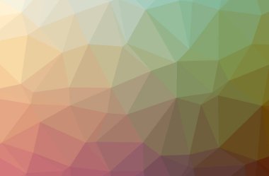 Soyut turuncu yatay düşük Poli arka plan resmi. Güzel çokgen tasarım deseni. 