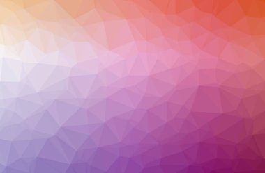 Soyut pembe yatay düşük Poli arka plan resmi. Güzel çokgen tasarım deseni. 