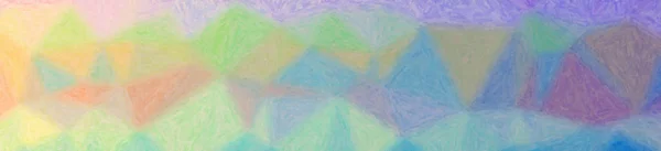 Абстрактна ілюстрація синього, жовтого, зеленого та червоного фону Impasto — стокове фото